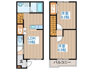 エトワールメゾンの物件間取画像